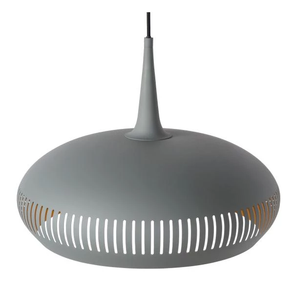 Lucide RAYCO - Pendant light - Ø 45 cm - 1xE27 - Grey - detail 2